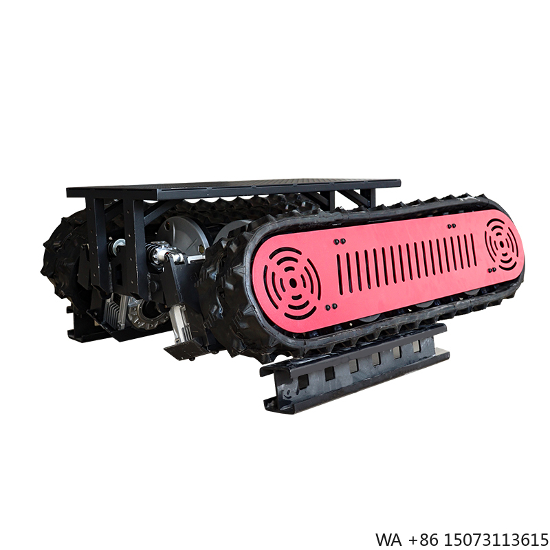 Tracked Robot Chassis - Piattaforma Robotica Subacquea IP68 con Avvolgicavo,