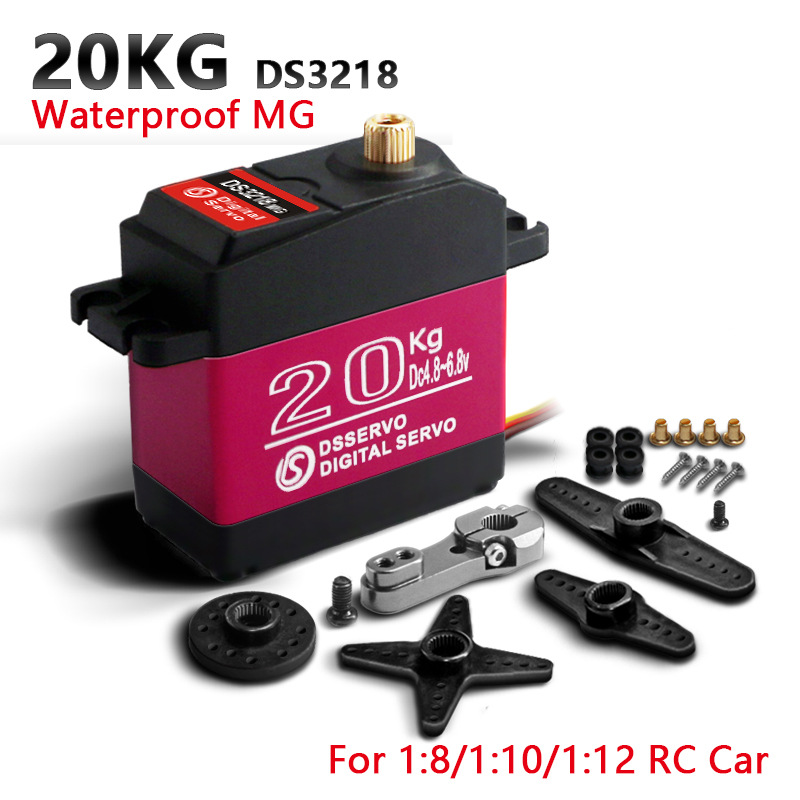 Robot Arm Metal - Dsservo Ds3218Mg Servo Digitale in Metallo