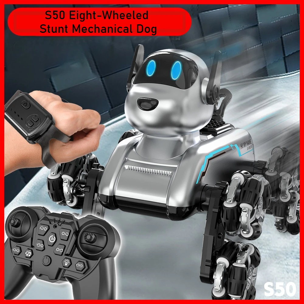 Robot Remote Control - S50 Cane robot intelligente con rilevamento