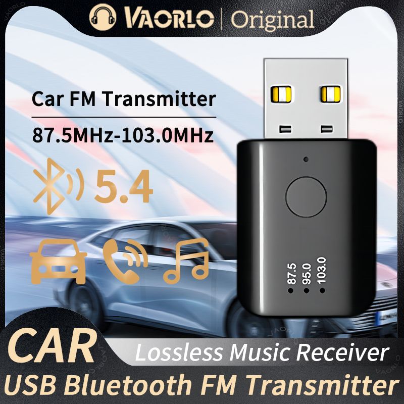 Robot Bluetooth Car - Trasmettitore FM Bluetooth 5.4 con microfono