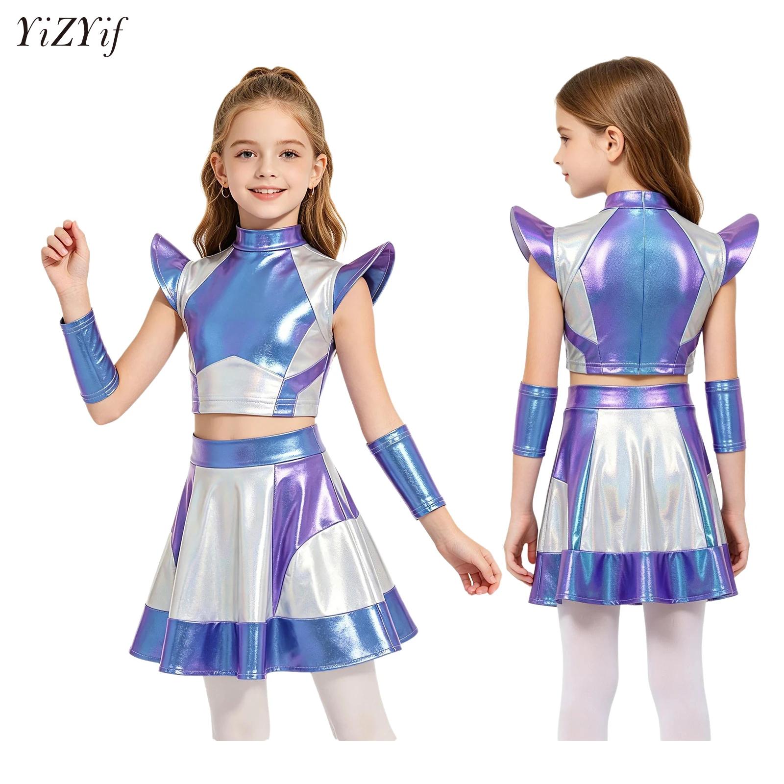 Robotics Kit - Costume da Alieno per Ragazze, Set