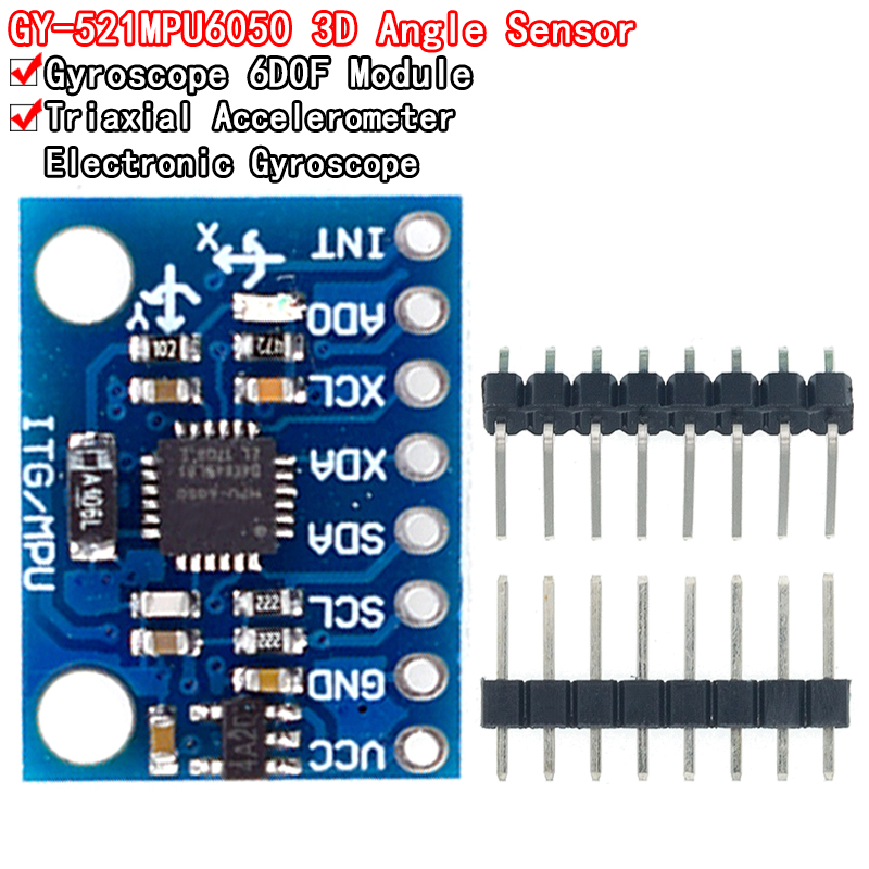 1Set IIC I2C GY-521 MPU-6050 M - Accelerometer Mpu6050 recensione e prezzo