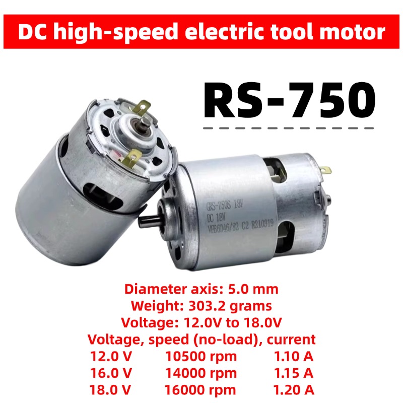 Motore DC ad alta velocità 18V - Dc Motor recensione e prezzo