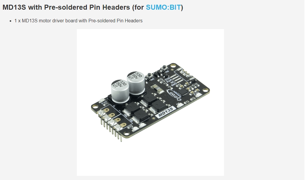 108070021 MD13S Modulo Driver  - Motor Driver Module recensione e prezzo