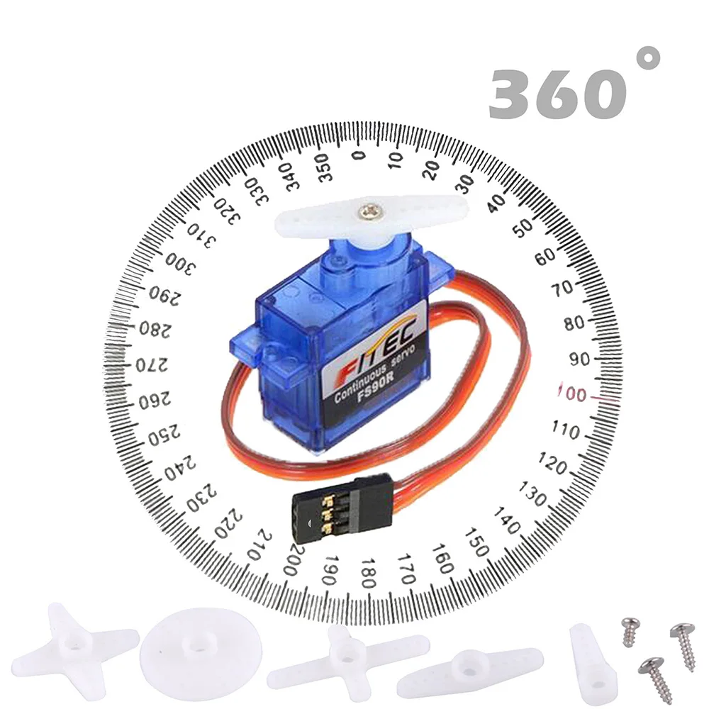 Feetech Mini FS90R Micro Servo - Arduino Robot recensione e prezzo