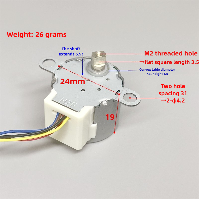 24BYJ48 Motore passo-passo DC  - Geared Motor recensione e prezzo