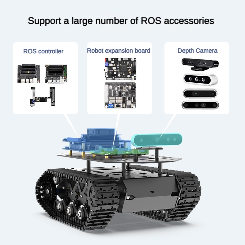 Telaio per carro armato radioc - Tracked Robot Chassis recensione e prezzo